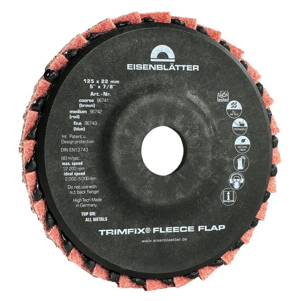 TRIMFIX® Fleece Flap Disc | Surface Conditioning Flap Disc