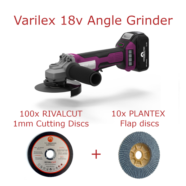 cordless battery angle grinder