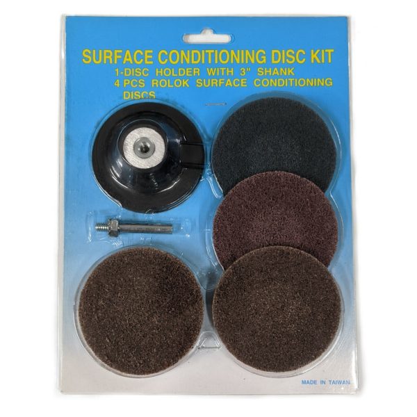 quick change surface conditioning discs